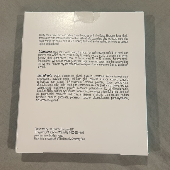 Proactiv Detox Hydrogel Face Mask - Picture 2 of 2